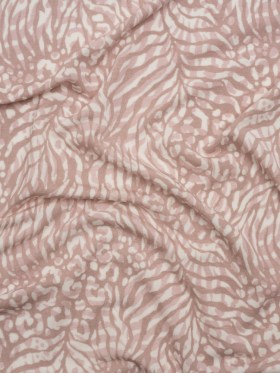 Stretch Modal Jersey – Dusty Rose and Mauve Layered Animal Patterns – Deadstock Stretch Modal Jersey – Dusty Rose and Mauve Layered Animal Patterns – Deadstock