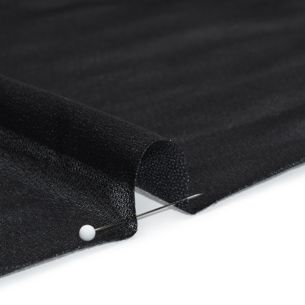 Fusible Knit Interlining, SIngle Faced - Black
