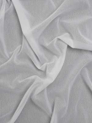 Knit Fusible Interlining Single Sided – White – Deadstock Knit Fusible Interlining Single Sided – White – Deadstock