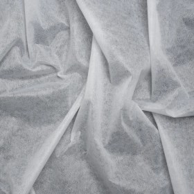 Non-Woven Fusible Interlining, Single Sided by Helmut Lang – White Non-Woven Fusible Interlining, Single Sided by Helmut Lang – White