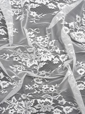 Bridal Lace – White Floral Bridal Lace – White Floral