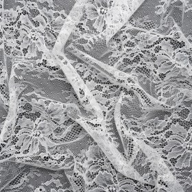 Chantilly Lace – Lustrous White Floral Vines Chantilly Lace – Lustrous White Floral Vines