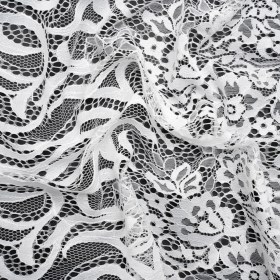 Chantilly Lace – White Floral Lattices Chantilly Lace – White Floral Lattices