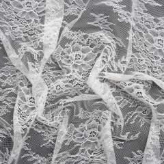 Chantilly Lace – White Flowers on a Net Chantilly Lace – White Flowers on a Net