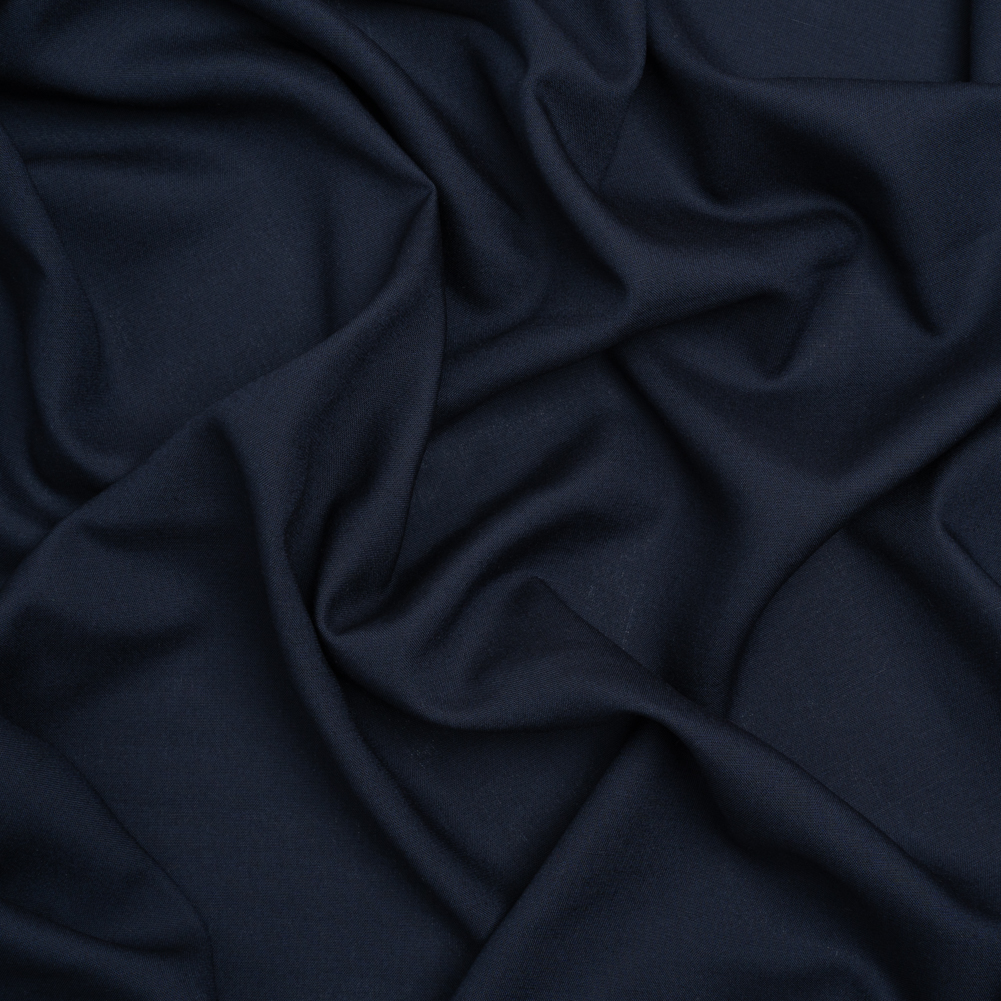 Medium-weight Rayon Batiste – Navy – Loreto Collection Medium-weight Rayon Batiste – Navy – Loreto Collection