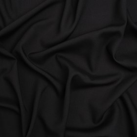 Medium-weight Rayon Batiste – Black – Loreto Collection Medium-weight Rayon Batiste – Black – Loreto Collection