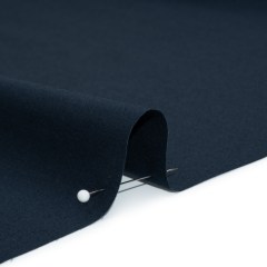 Stretch Cotton Poplin – Navy – Chancay Collection Stretch Cotton Poplin – Navy – Chancay Collection