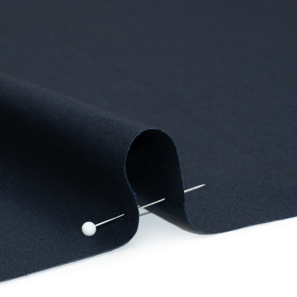 Lightweight Egyptian Cotton Shirting - Navy