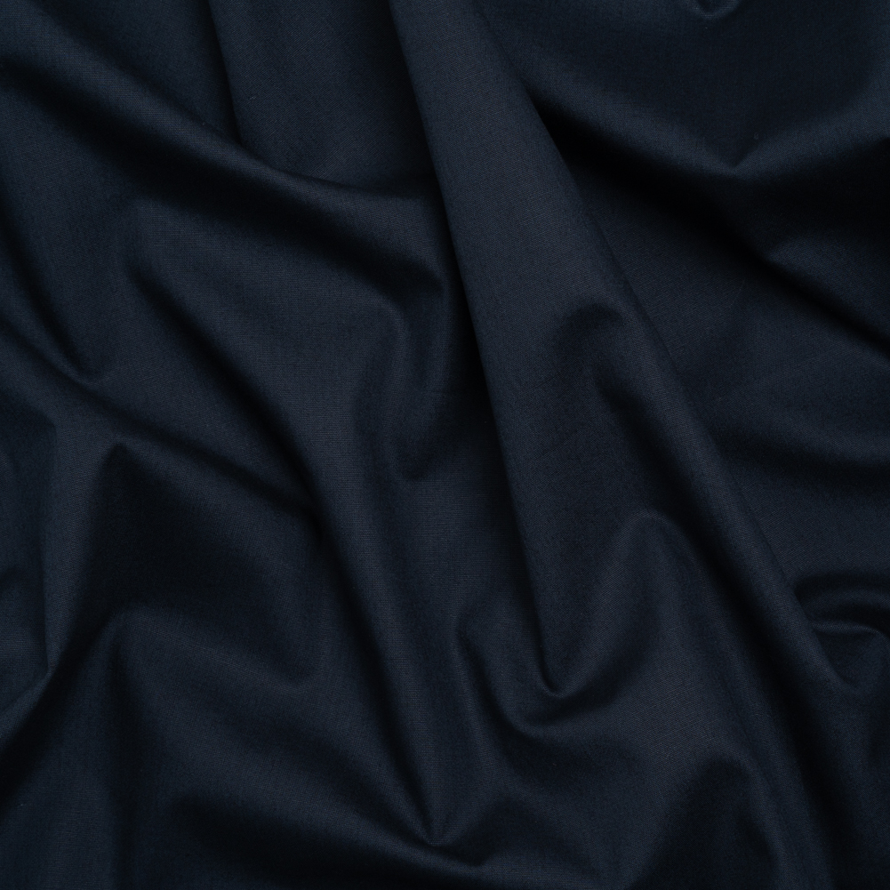 Lightweight Egyptian Cotton Shirting – Navy Lightweight Egyptian Cotton Shirting – Navy