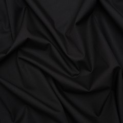Lightweight Egyptian Cotton Shirting – Black Lightweight Egyptian Cotton Shirting – Black
