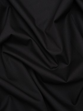 Lightweight Egyptian Cotton Shirting – Black Lightweight Egyptian Cotton Shirting – Black