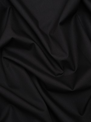 Lightweight Egyptian Cotton Shirting – Black Lightweight Egyptian Cotton Shirting – Black