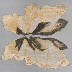 Metallic Luxury Burnout Brocade Panel – Gold and Black Ikat Butterfly Wings Metallic Luxury Burnout Brocade Panel – Gold and Black Ikat Butterfly Wings