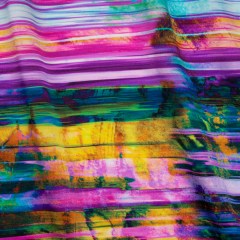 Silk Charmeuse Print – Yellow, Purple and Pink Abstract Painted Stripes Silk Charmeuse Print – Yellow, Purple and Pink Abstract Painted Stripes