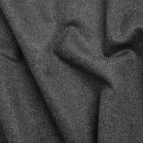 Virgin Wool and Cashmere Double Cloth Coating – Heathered Smoke – Astana Collection Virgin Wool and Cashmere Double Cloth Coating – Heathered Smoke – Astana Collection