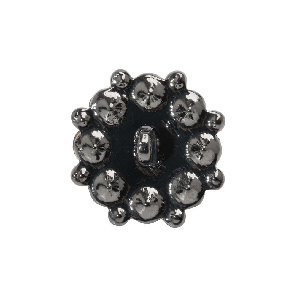 Rhinestone and Metal Shank Back Button – 38L/24mm – Black Diamond and Gunmetal Big Rings of Stones Rhinestone and Metal Shank Back Button – 38L/24mm – Black Diamond and Gunmetal Big Rings of Stones