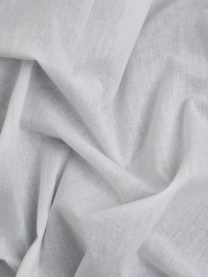 Woven Fusible Cotton Interlining, Single Sided by Helmut Lang – White Woven Fusible Cotton Interlining, Single Sided by Helmut Lang – White