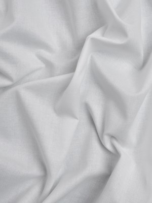 Poly-Cotton Twill Pocketing Fabric – White Poly-Cotton Twill Pocketing Fabric – White