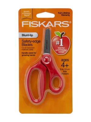 Safety Edge Blunt-Tip Kid’s Scissors by Fiskars – Assorted Neon Colors Safety Edge Blunt-Tip Kid’s Scissors by Fiskars – Assorted Neon Colors