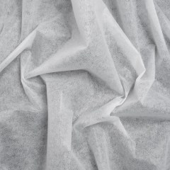 Crisp Non-Woven Fusible Interlining, Single Sided by Theory – White Crisp Non-Woven Fusible Interlining, Single Sided by Theory – White