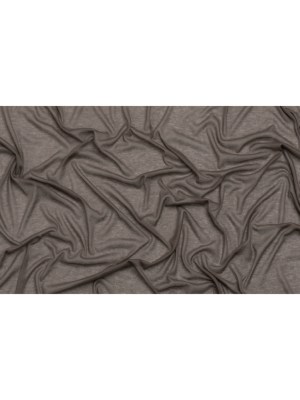 Featherweight Polyester Interlock Knit – Gray – Designer Deadstock Featherweight Polyester Interlock Knit – Gray – Designer Deadstock