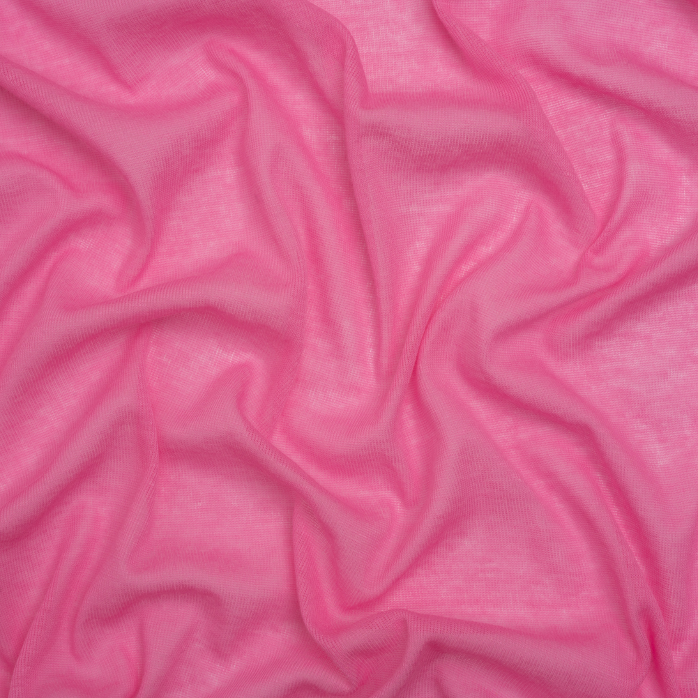 Featherweight Rayon Interlock Knit – Pink – Designer Deadstock Featherweight Rayon Interlock Knit – Pink – Designer Deadstock