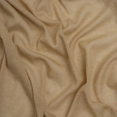 Lightweight Cotton Interlock Knit – Latte Beige – Designer Deadstock Lightweight Cotton Interlock Knit – Latte Beige – Designer Deadstock