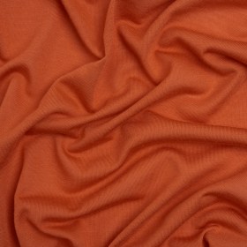 Polyester Jersey – Dark Orange – Designer Deadstock Polyester Jersey – Dark Orange – Designer Deadstock