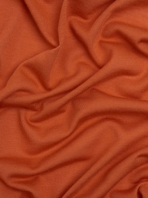Polyester Jersey – Dark Orange – Designer Deadstock Polyester Jersey – Dark Orange – Designer Deadstock