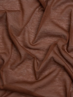 Featherweight Rayon Jersey – Auburn Brown – Designer Deadstock Featherweight Rayon Jersey – Auburn Brown – Designer Deadstock