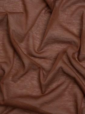 Featherweight Rayon Jersey – Auburn Brown – Designer Deadstock Featherweight Rayon Jersey – Auburn Brown – Designer Deadstock