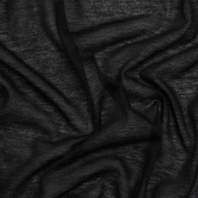 Featherweight Rayon Jersey – Black – Designer Deadstock Featherweight Rayon Jersey – Black – Designer Deadstock