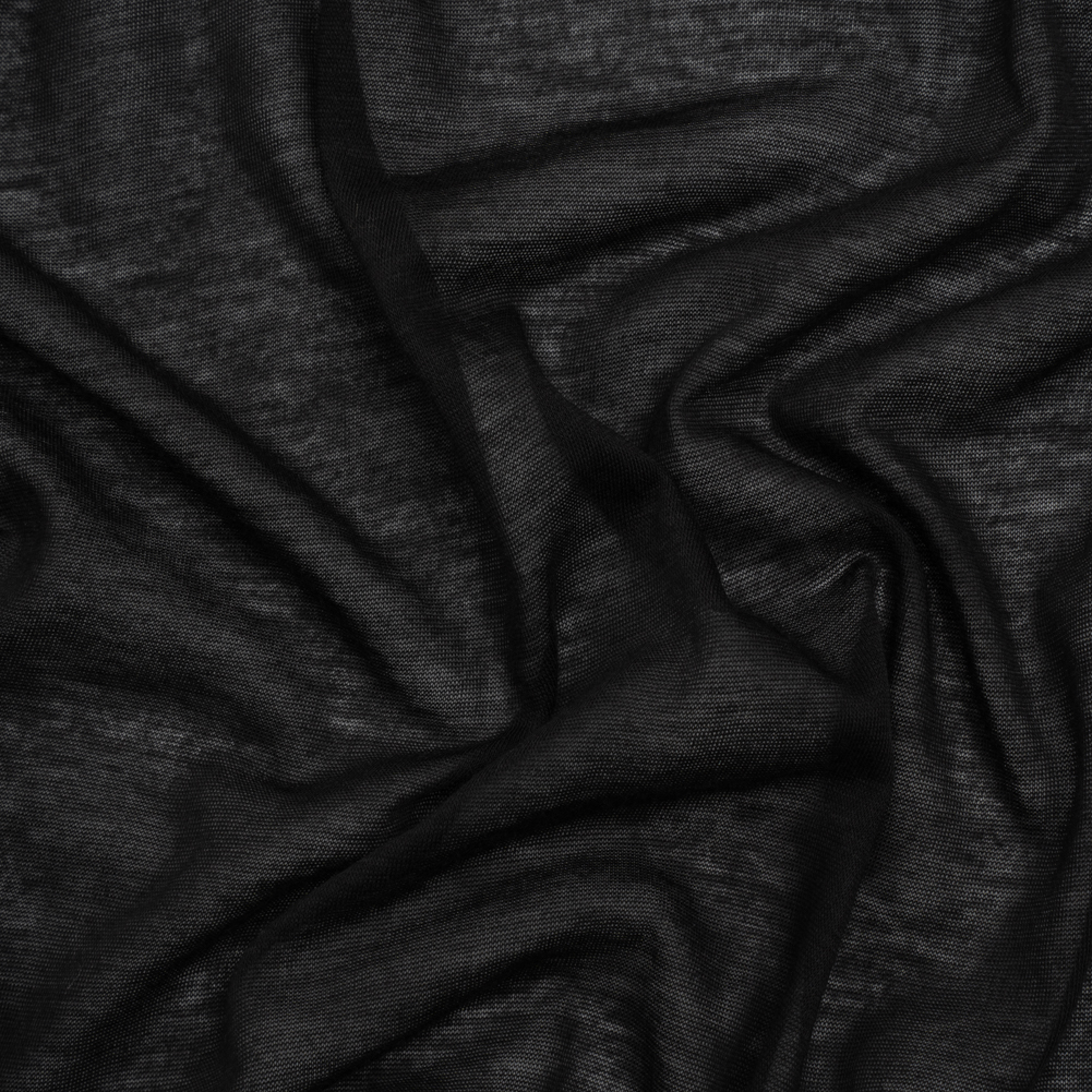 Featherweight Rayon Jersey – Black – Designer Deadstock Featherweight Rayon Jersey – Black – Designer Deadstock