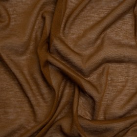 Featherweight Cotton Jersey – Warm Brown – Designer Deadstock Featherweight Cotton Jersey – Warm Brown – Designer Deadstock