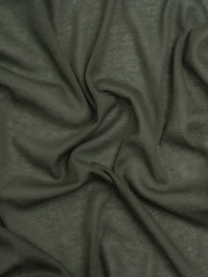 Lightweight Cotton Interlock Knit – Lichen Green – Designer Deadstock Lightweight Cotton Interlock Knit – Lichen Green – Designer Deadstock