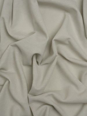 Rayon and Cotton Creped Jersey – Light Gray – Designer Deadstock Rayon and Cotton Creped Jersey – Light Gray – Designer Deadstock