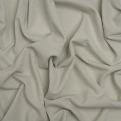 Rayon and Cotton Creped Jersey – Light Gray – Designer Deadstock Rayon and Cotton Creped Jersey – Light Gray – Designer Deadstock