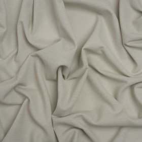 Rayon and Cotton Creped Jersey – Light Gray – Designer Deadstock Rayon and Cotton Creped Jersey – Light Gray – Designer Deadstock