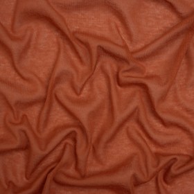 Lightweight Rayon Interlock Knit – Burnt Orange – Designer Deadstock Lightweight Rayon Interlock Knit – Burnt Orange – Designer Deadstock