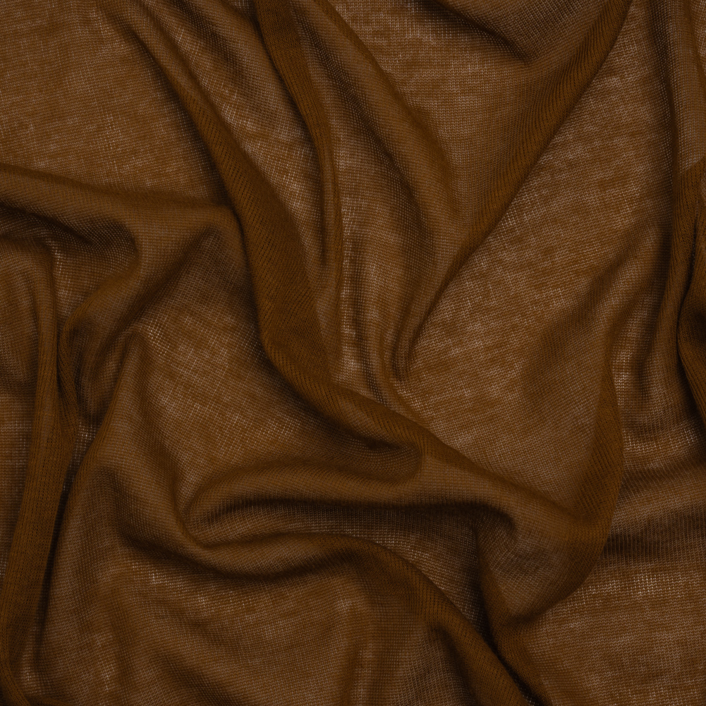 Lightweight Cotton Interlock Knit – Sandalwood Brown – Designer Deadstock Lightweight Cotton Interlock Knit – Sandalwood Brown – Designer Deadstock