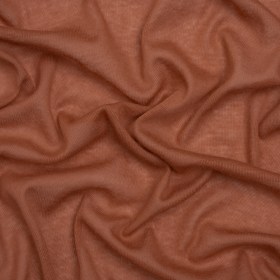 Lightweight Cotton Interlock Knit – Dusty Orange – Designer Deadstock Lightweight Cotton Interlock Knit – Dusty Orange – Designer Deadstock