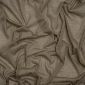 Featherweight Cotton Jersey – Vintage Khaki Gray – Designer Deadstock Featherweight Cotton Jersey – Vintage Khaki Gray – Designer Deadstock