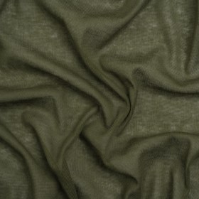 Lightweight Cotton Interlock Knit – Soft Green – Designer Deadstock Lightweight Cotton Interlock Knit – Soft Green – Designer Deadstock