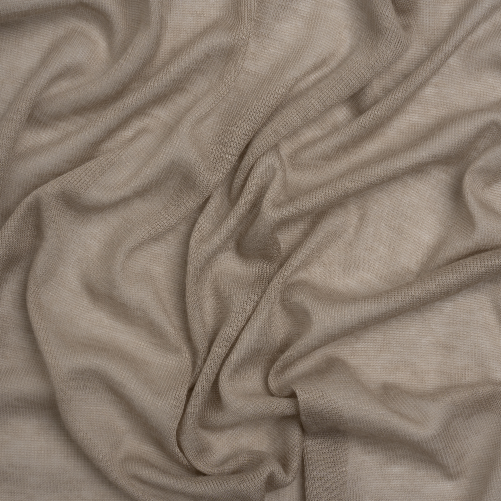 Lightweight Polyester Interlock Knit – Harbor Gray – Designer Deadstock Lightweight Polyester Interlock Knit – Harbor Gray – Designer Deadstock