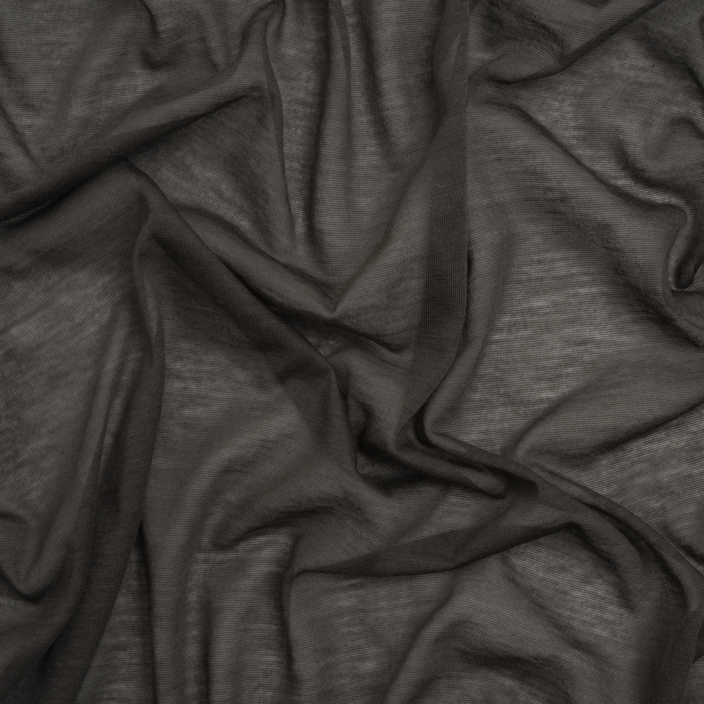 Featherweight Cotton Jersey – Gray – Designer Deadstock Featherweight Cotton Jersey – Gray – Designer Deadstock