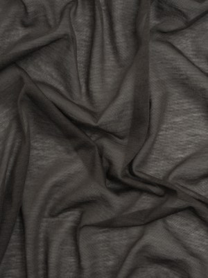 Featherweight Cotton Jersey – Gray – Designer Deadstock Featherweight Cotton Jersey – Gray – Designer Deadstock