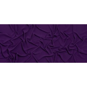 Polyester Crepe – Royal Purple – Designer Deadstock Polyester Crepe – Royal Purple – Designer Deadstock
