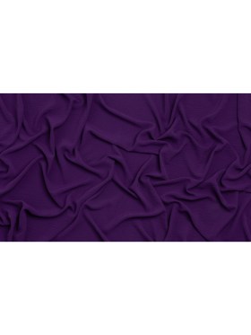 Polyester Crepe – Royal Purple – Designer Deadstock Polyester Crepe – Royal Purple – Designer Deadstock
