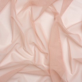Polyester Stretch Mesh – Light Pink – Designer Deadstock Polyester Stretch Mesh – Light Pink – Designer Deadstock