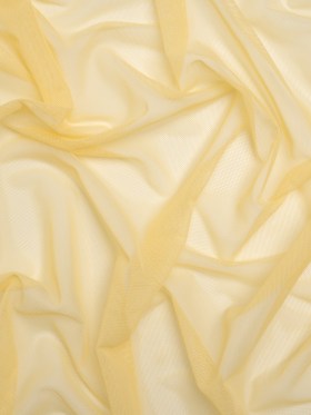 Polyester Stretch Mesh – Lemon Yellow – Designer Deadstock Polyester Stretch Mesh – Lemon Yellow – Designer Deadstock